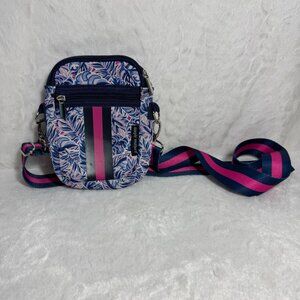 Simply Southern Neoprene Crossbody Bag With Floral Print & Adjustable Strap